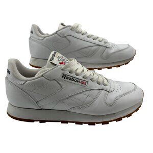 Reebok Mens Classic Glide Sneaker All White Runner Trainer Size 11